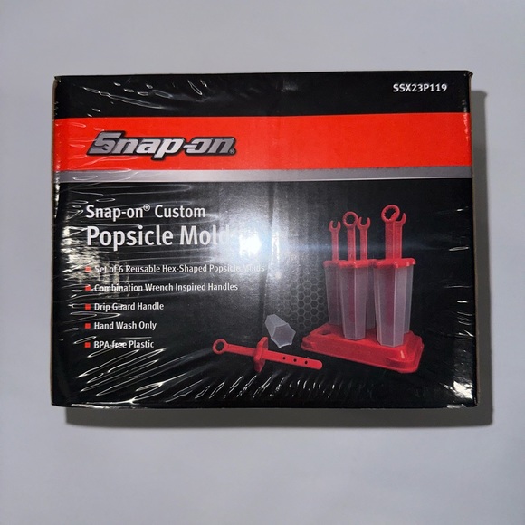 Snap On Tools Promotional Merchandise Custom Popsicle Molds SSX23P119 NEW! - Picture 1 of 3